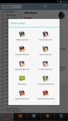 Vietnamese best dict android App screenshot 0