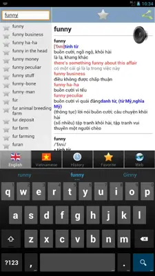 Vietnamese best dict android App screenshot 3