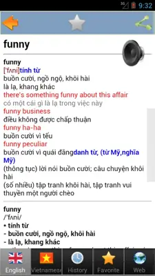 Vietnamese best dict android App screenshot 8